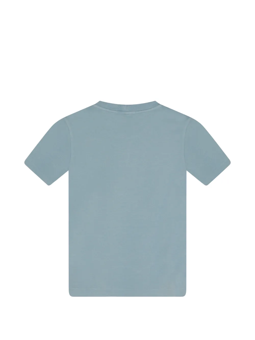 Stone Island Junior T-shirt met logoprint Blauw