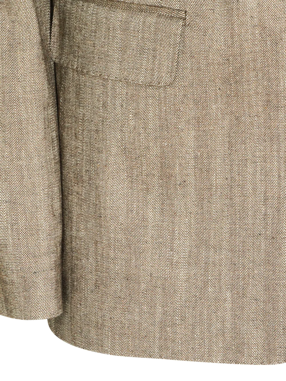 Tagliatore Pak met visgraat patroon Beige
