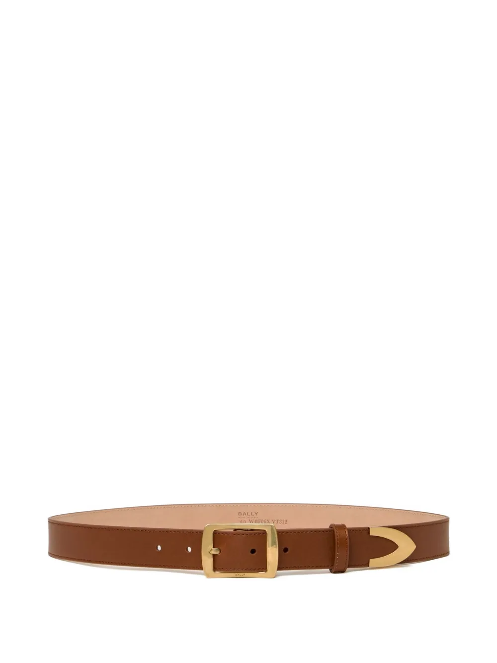 Bally Glen leather belt - Marrone