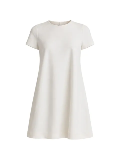 Vince Bias short-sleeve A-line mini dress