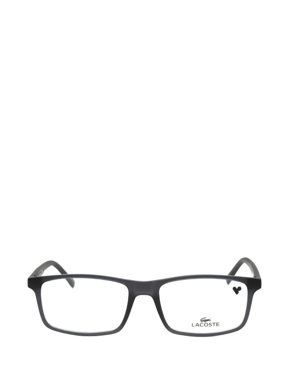 Lacoste rectangle-frame glasses | серый