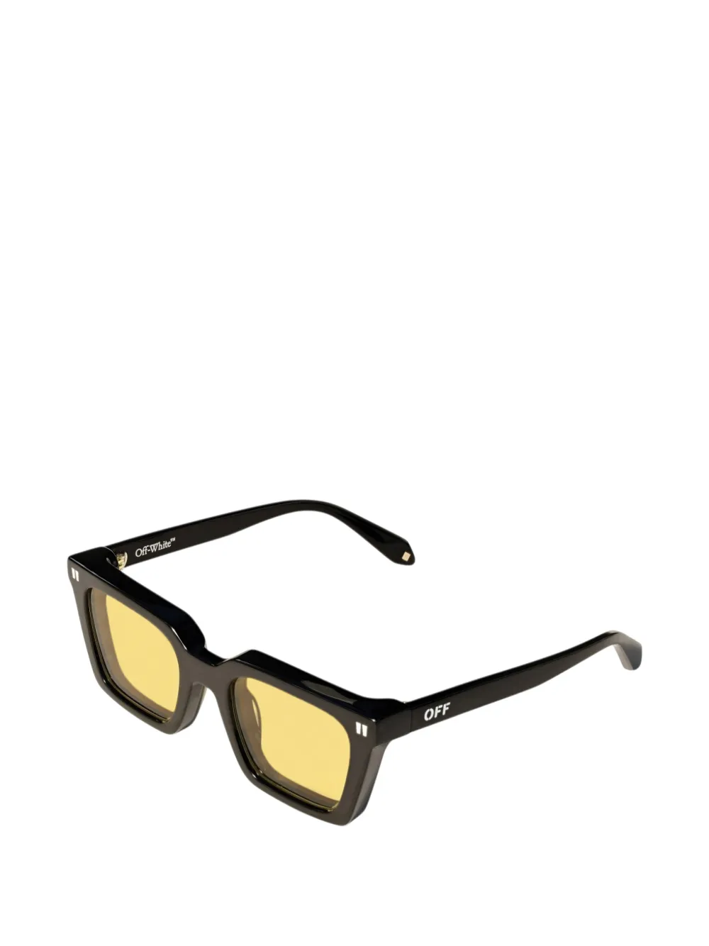 Off-White Eyewear Reno zonnebril met vierkant montuur Zwart
