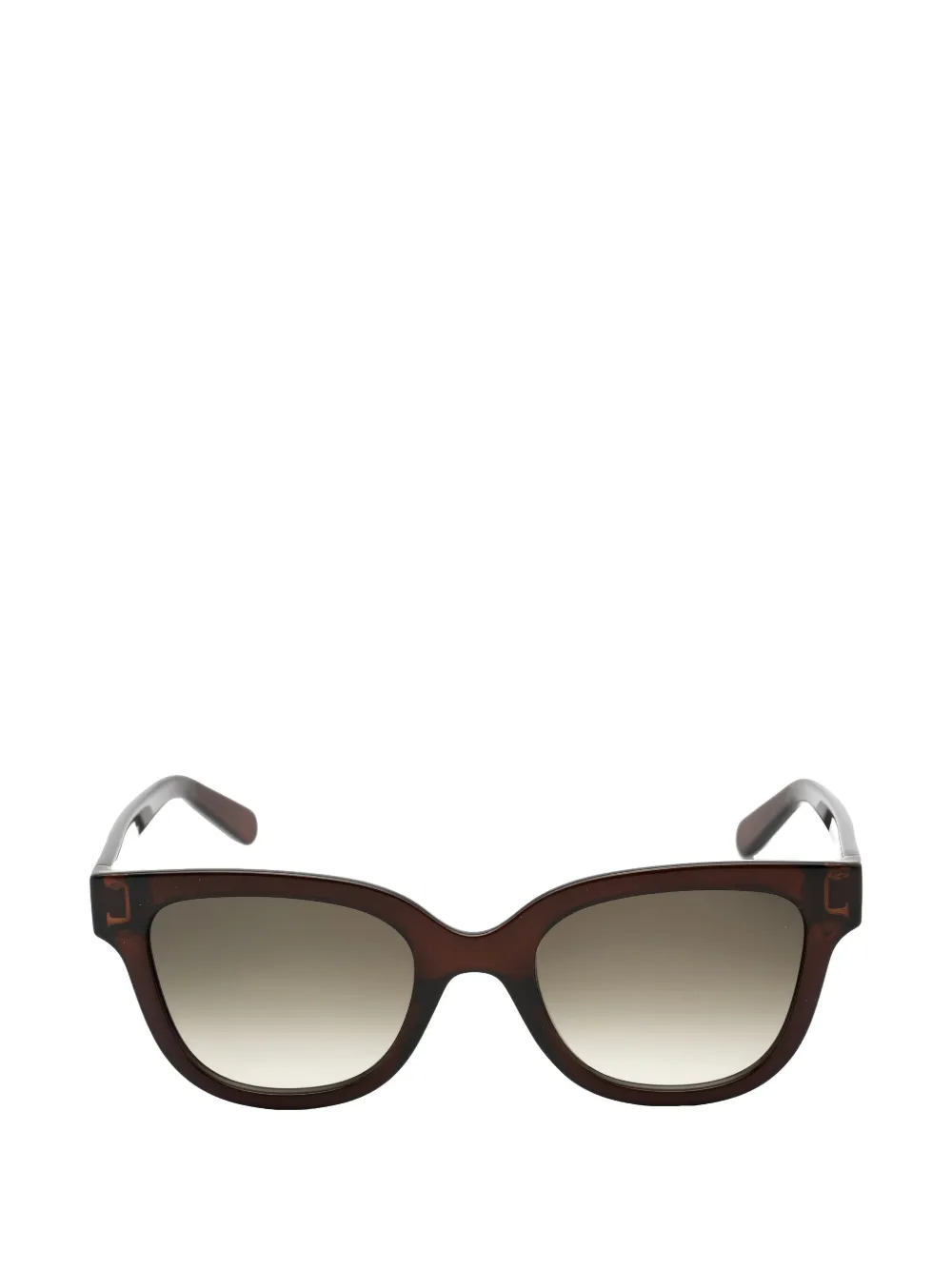 Ferragamo Eyewear Rectangle-frame Sunglasses In Green