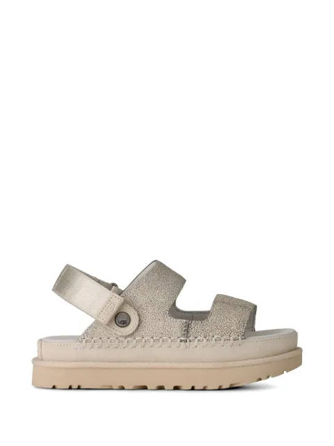 UGG Goldenstar crackle-effect sandals