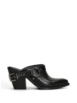 Diesel D-Venus Pocket 100mm デニムミュール | ブラック | FARFETCH JP