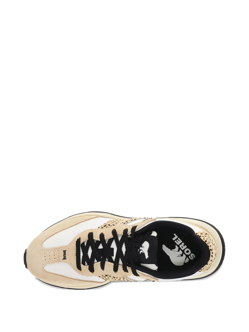 SOREL Kinetic Ember animal-print sneakers Beige