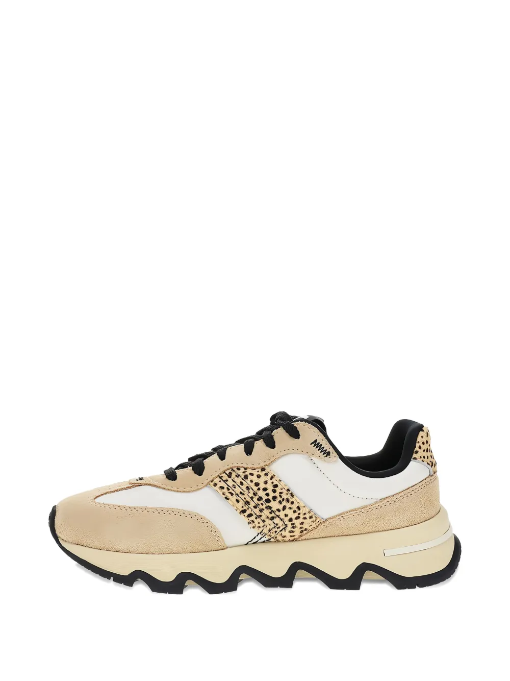 SOREL Kinetic Ember animal-print sneakers Beige