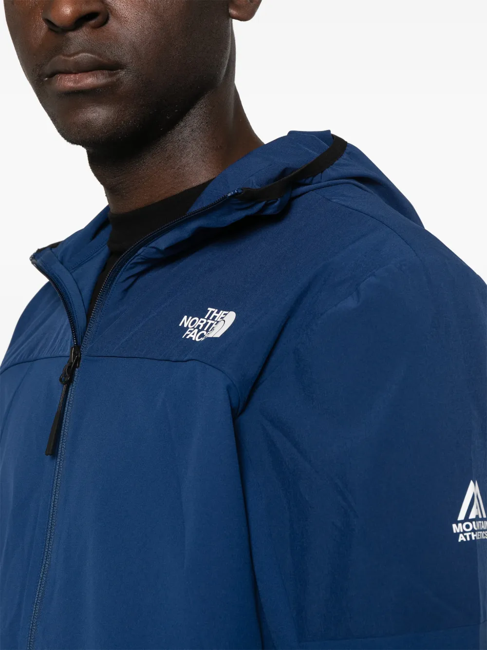 The North Face Jack met logoprint Blauw