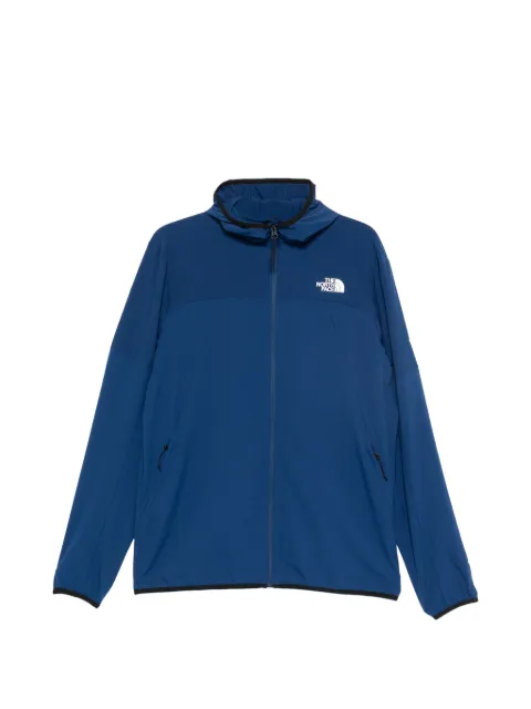 The North Face logo-print hooded jacket