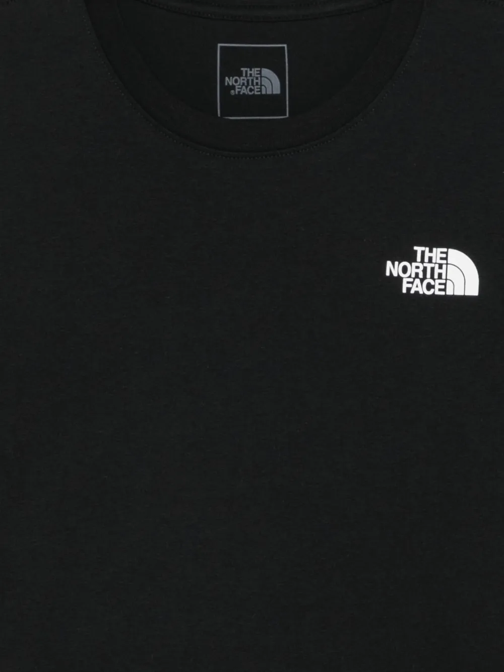 The North Face T-shirt met logoprint Zwart