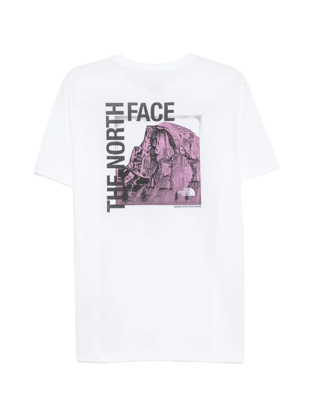 The North Face T-shirt Wit