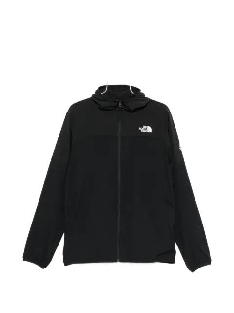 The North Face logo-print hooded jacket