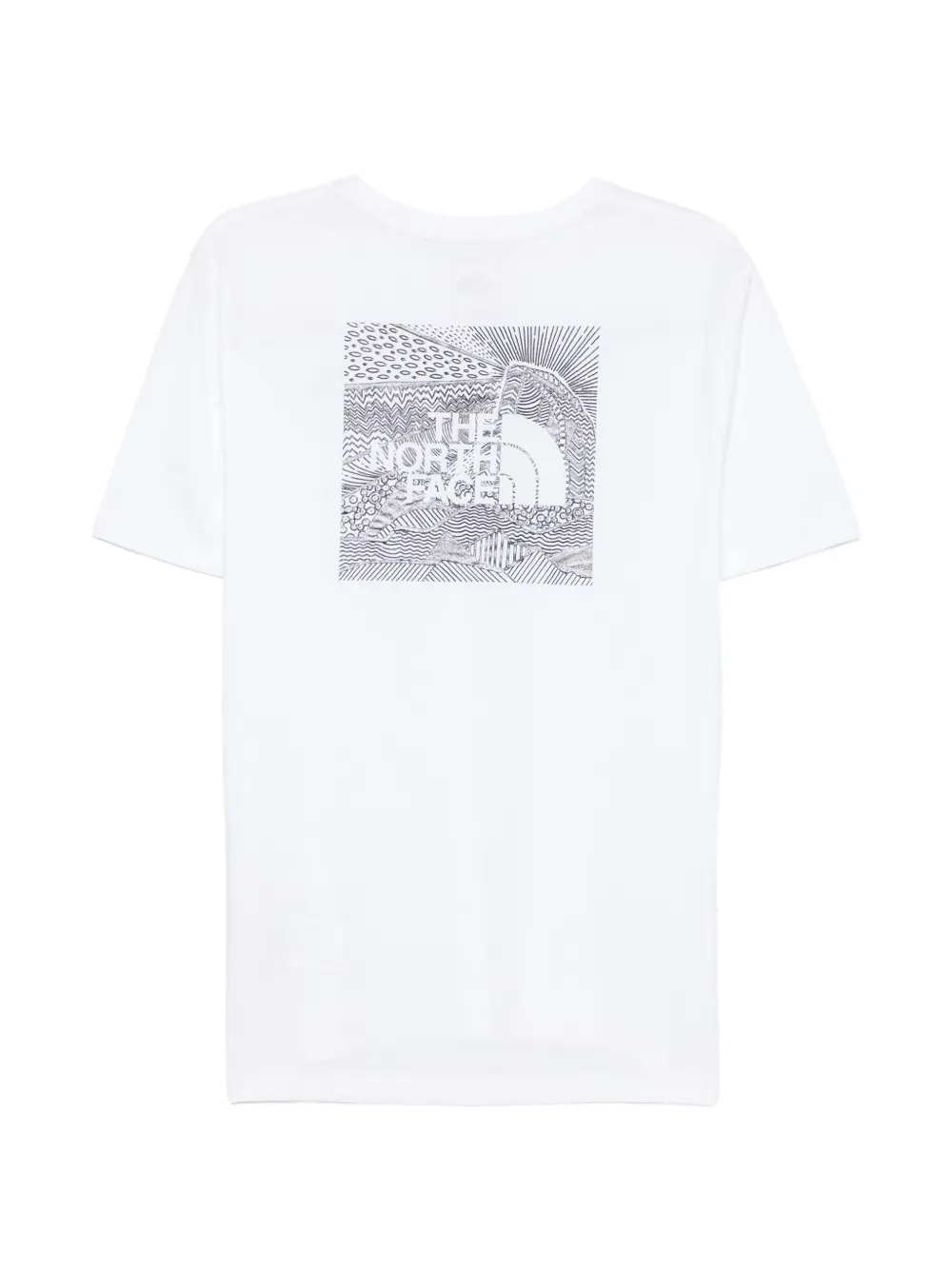 The North Face T-shirt Wit