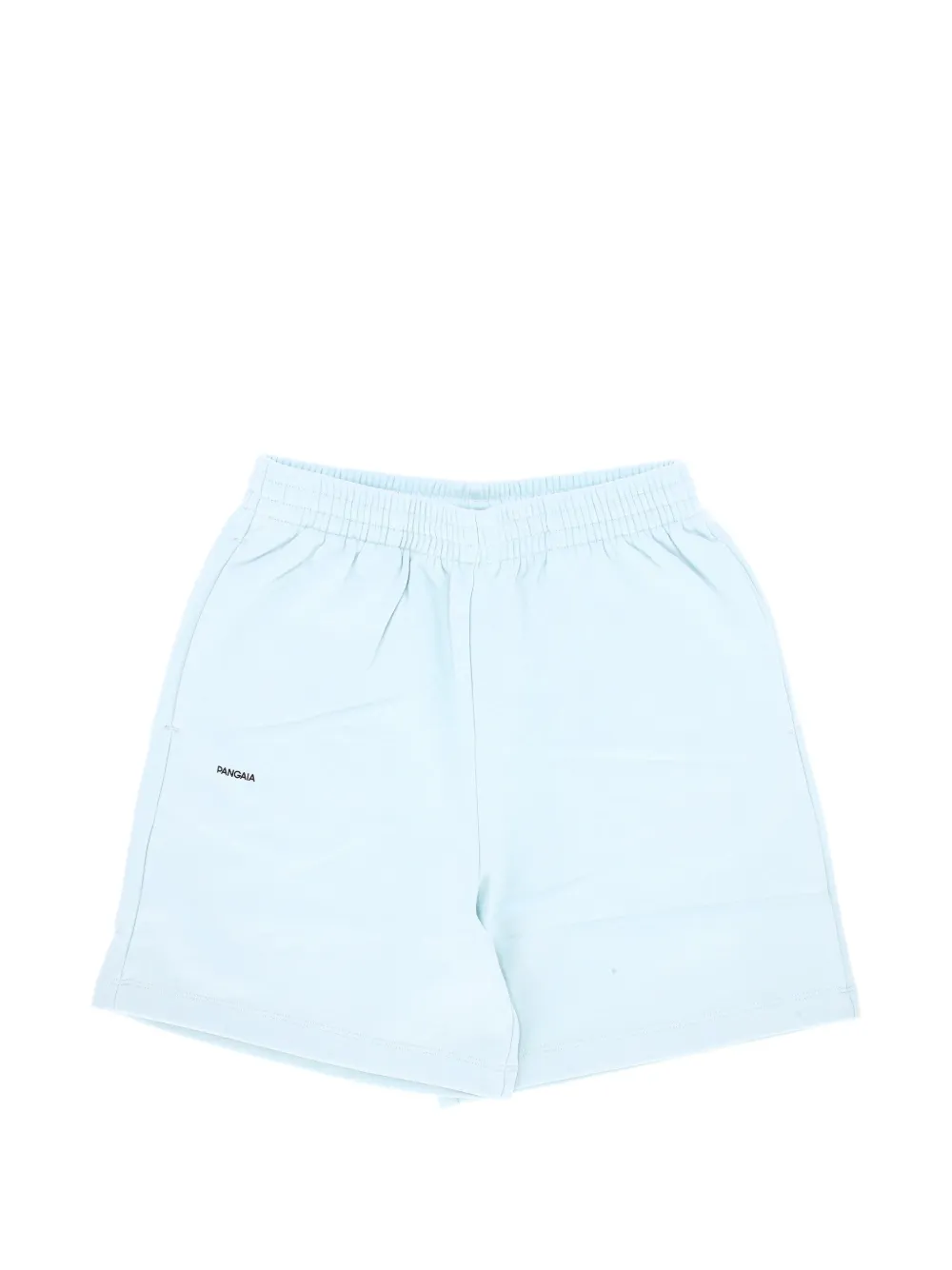 Pangaia logo-print shorts - Blu