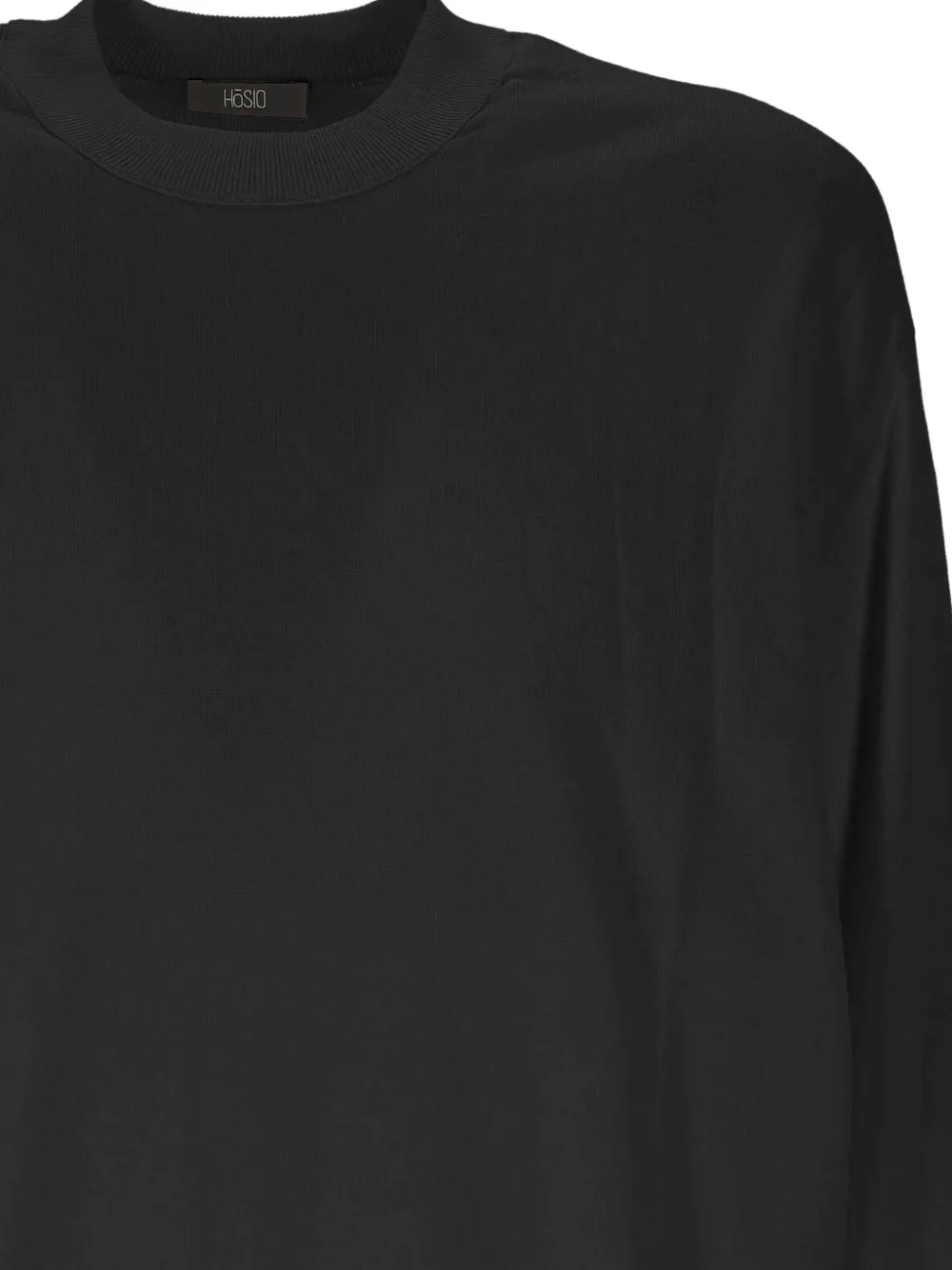  Hosio Pull En Maille Fine - Noir 