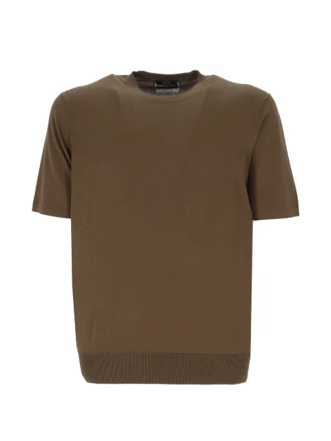 Hosio fine-knit T-shirt