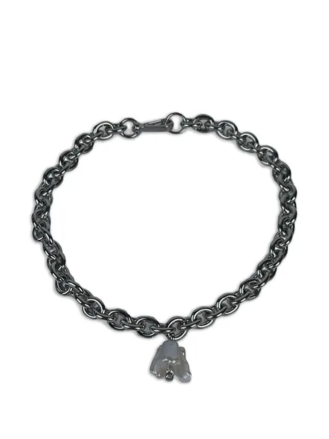 Simone Rocha pearl-pendant chain necklace