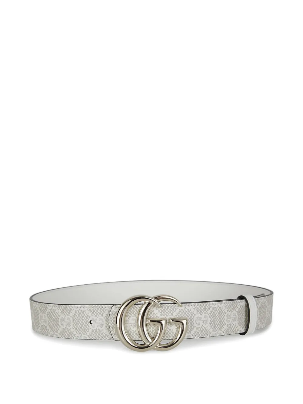 Gucci GG Marmont reversible belt - White