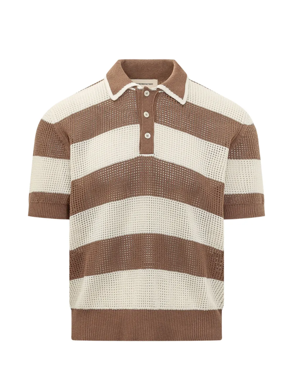atomo factory Polo a righe - Marrone