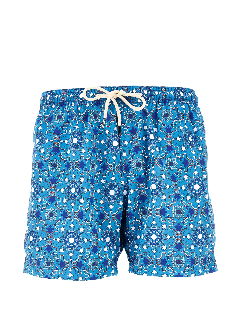 PENINSULA SWIMWEAR Rapallo tile-print swim shorts - Blu