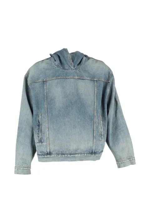 Balenciaga Pre-Owned hooded denim jacket