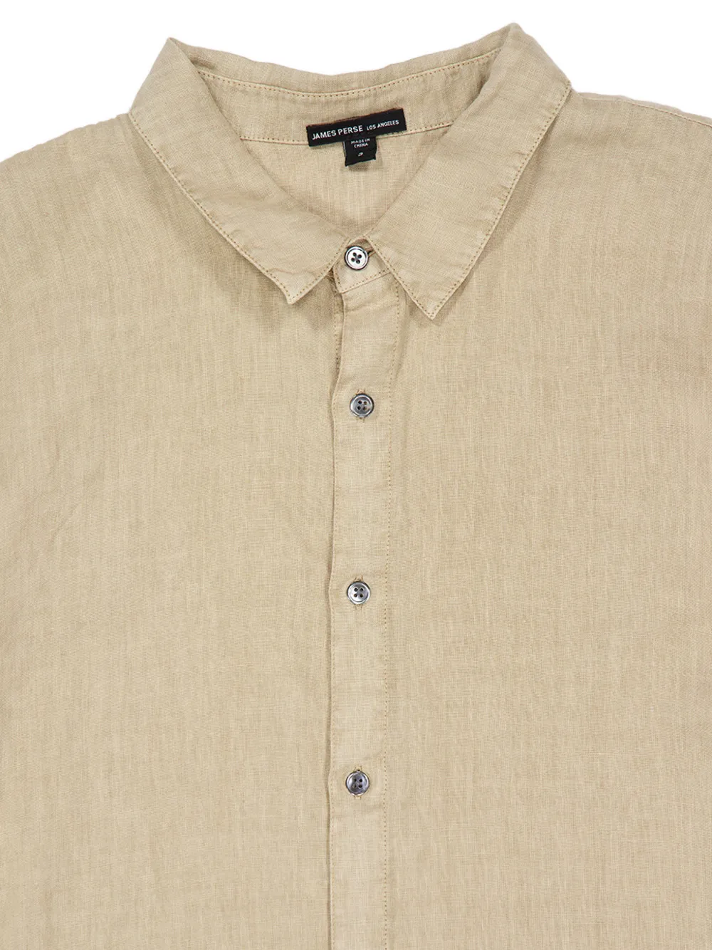 James Perse Linnen overhemd Beige