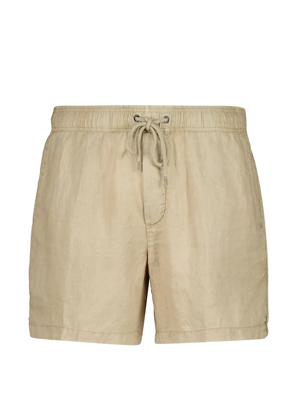 James Perse drawstring linen shorts - Neutrals