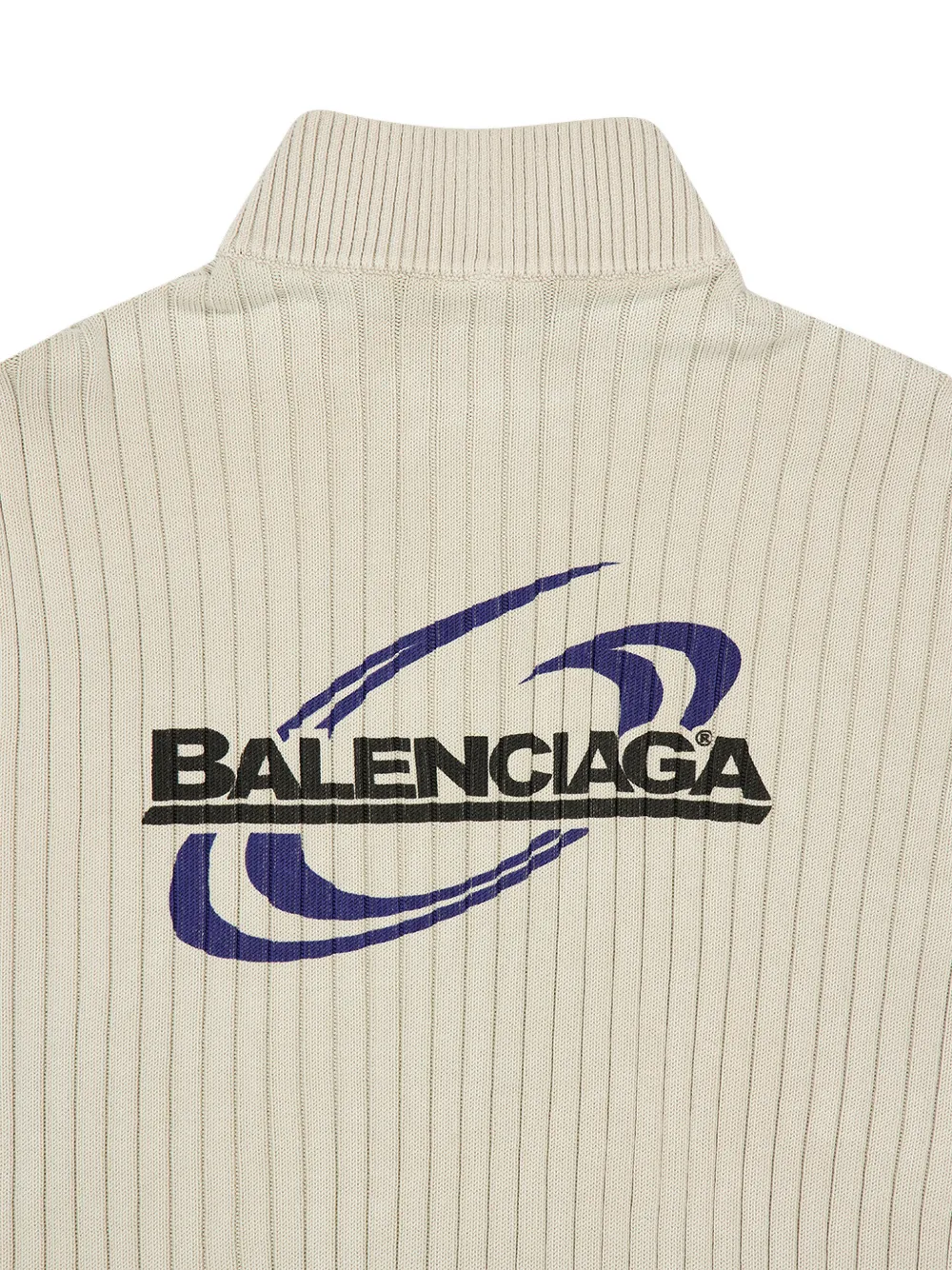 Balenciaga Camionneur trui met logoprint Beige