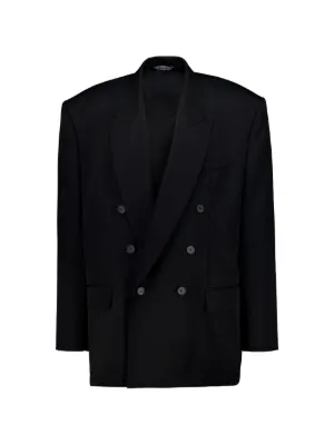 Saint Laurent ダブルジャケット | ブルー | FARFETCH JP