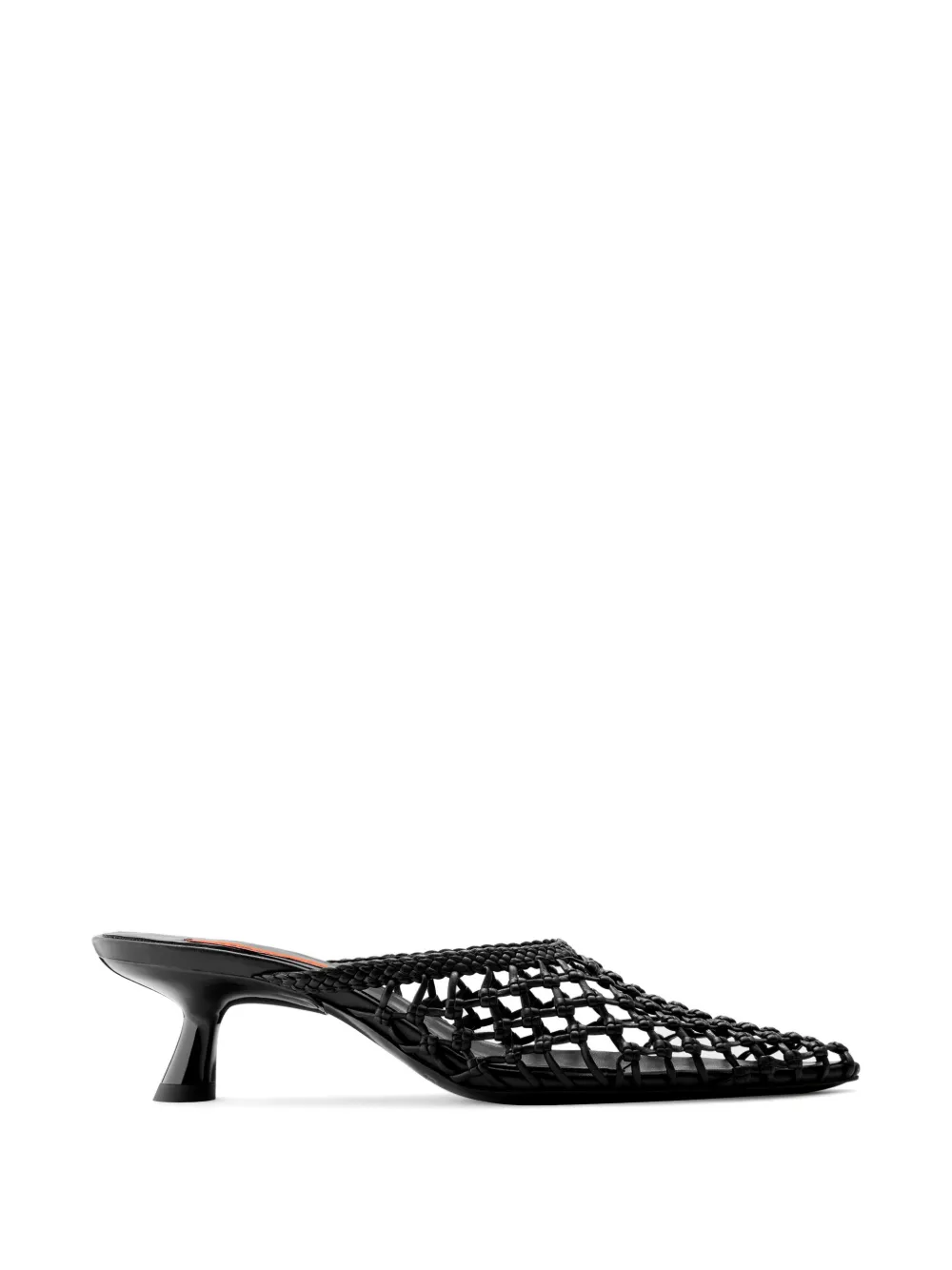 Simon Miller Gala knotted heeled mules Zwart