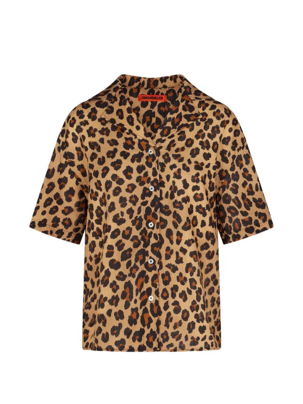Simon Miller Bia leopard-print shirt - Toni neutri