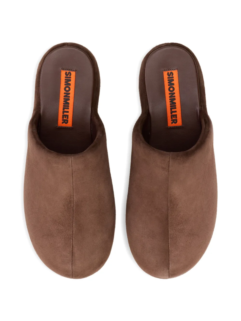 Simon Miller Bubble suede mules Bruin