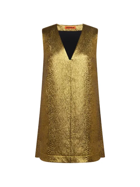Simon Miller Fountain metallic-effect mini dress