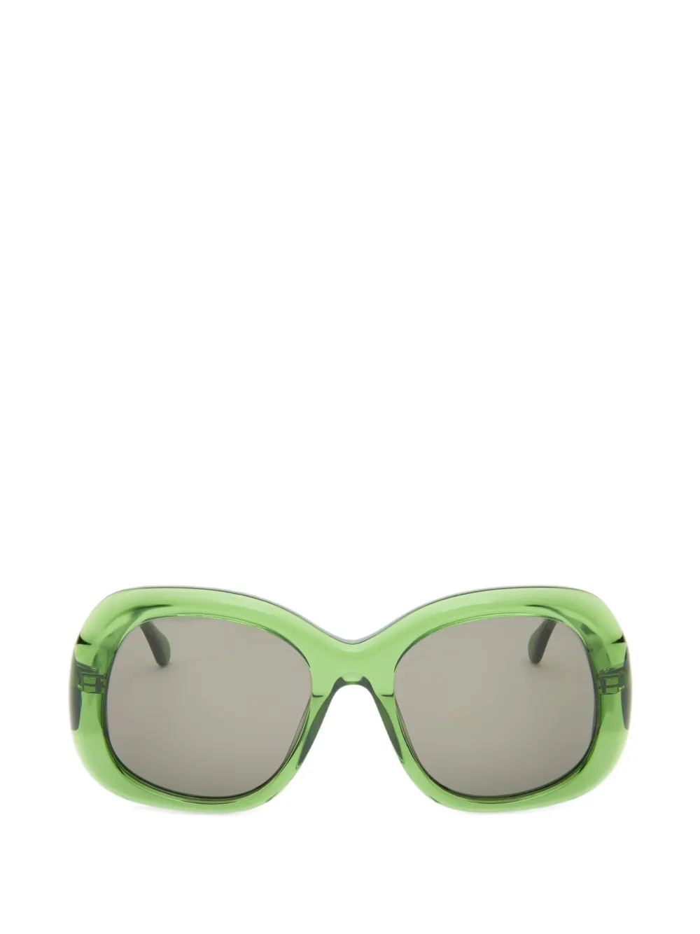 Simon Miller Faro Round-frame Sunglasses In Green