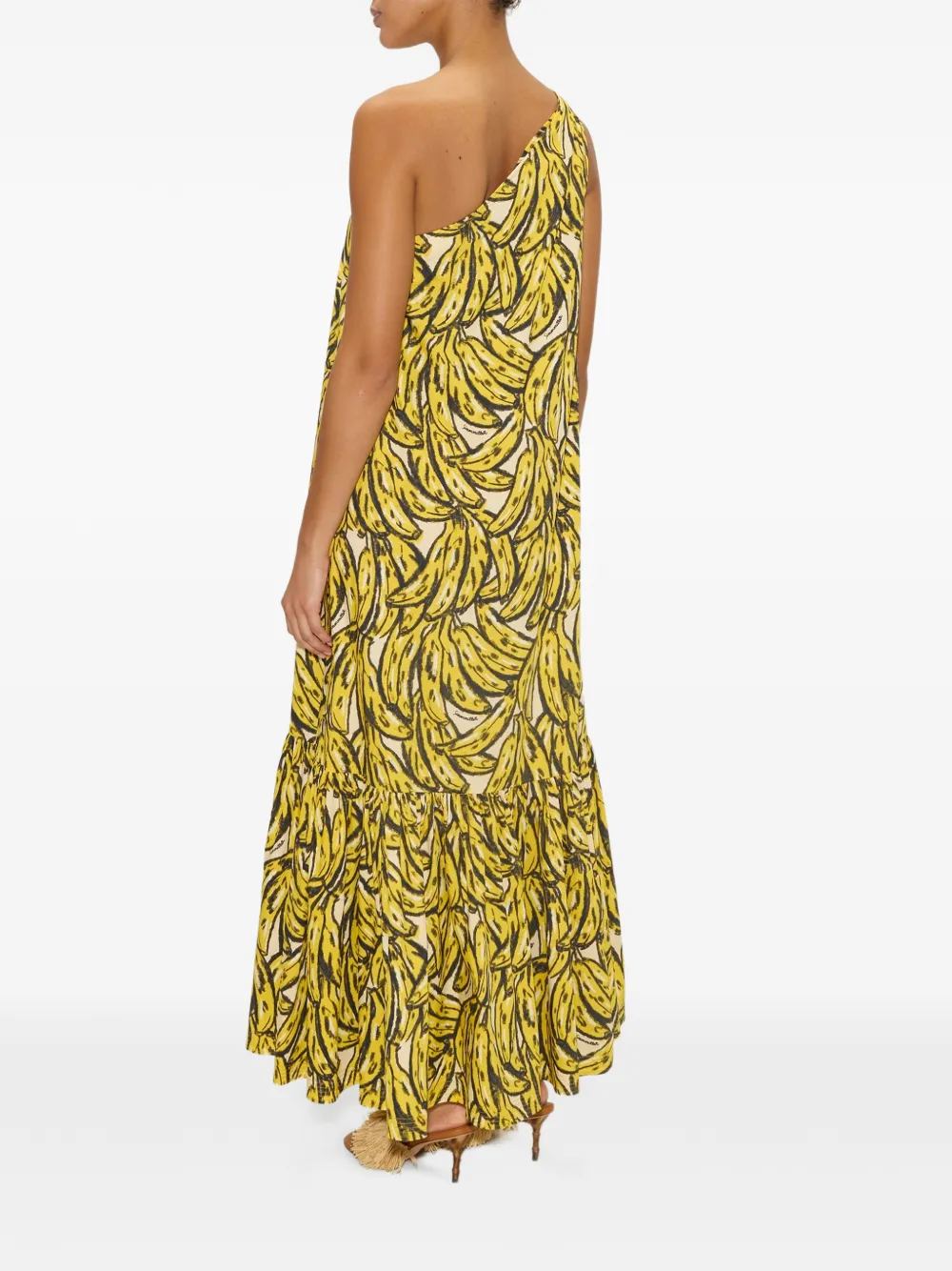 Simon Miller Rea mini-jurk met banaanprint Geel