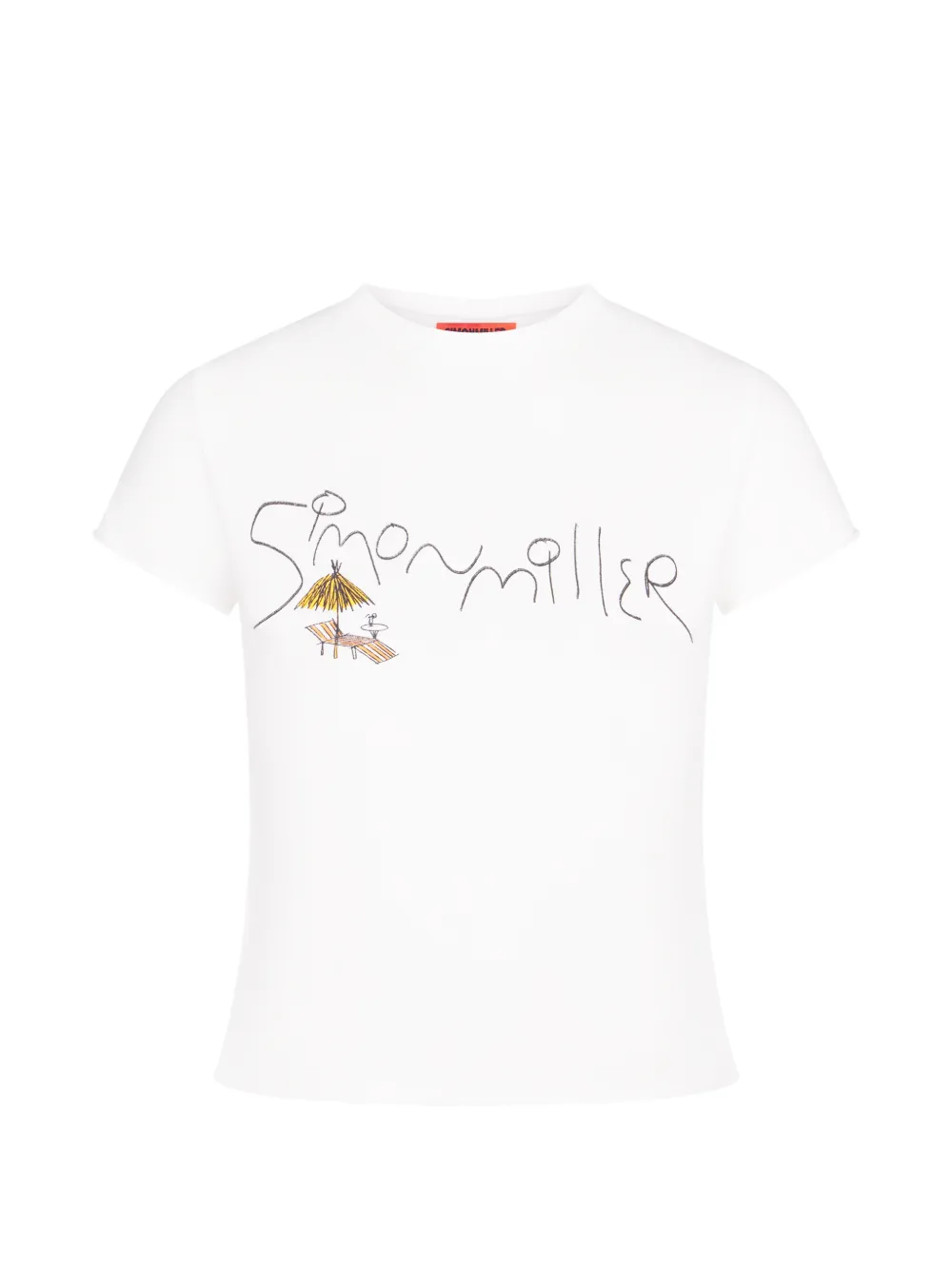 Simon Miller Beach logo-graphic cotton T-shirt