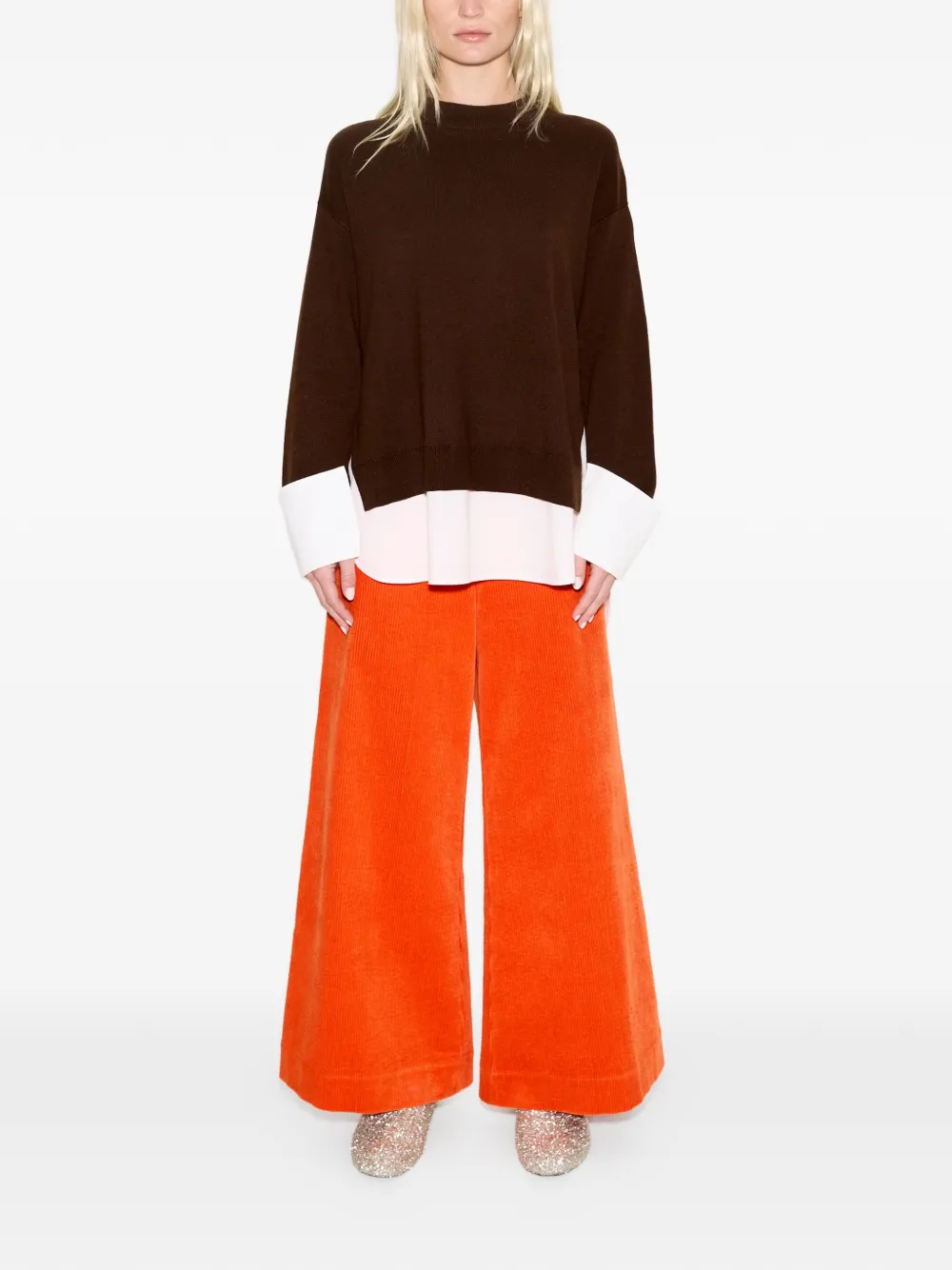  Simon Miller Jersey Pip Poplin - Marrón 