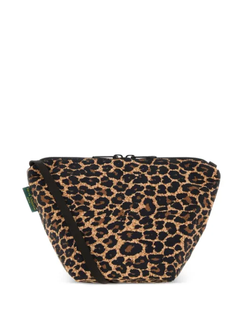Hervé Chapelier medium leopard-print shoulder bag