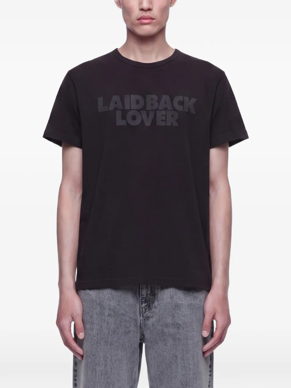 Second/Layer Laidback Lover T-shirt - Nero