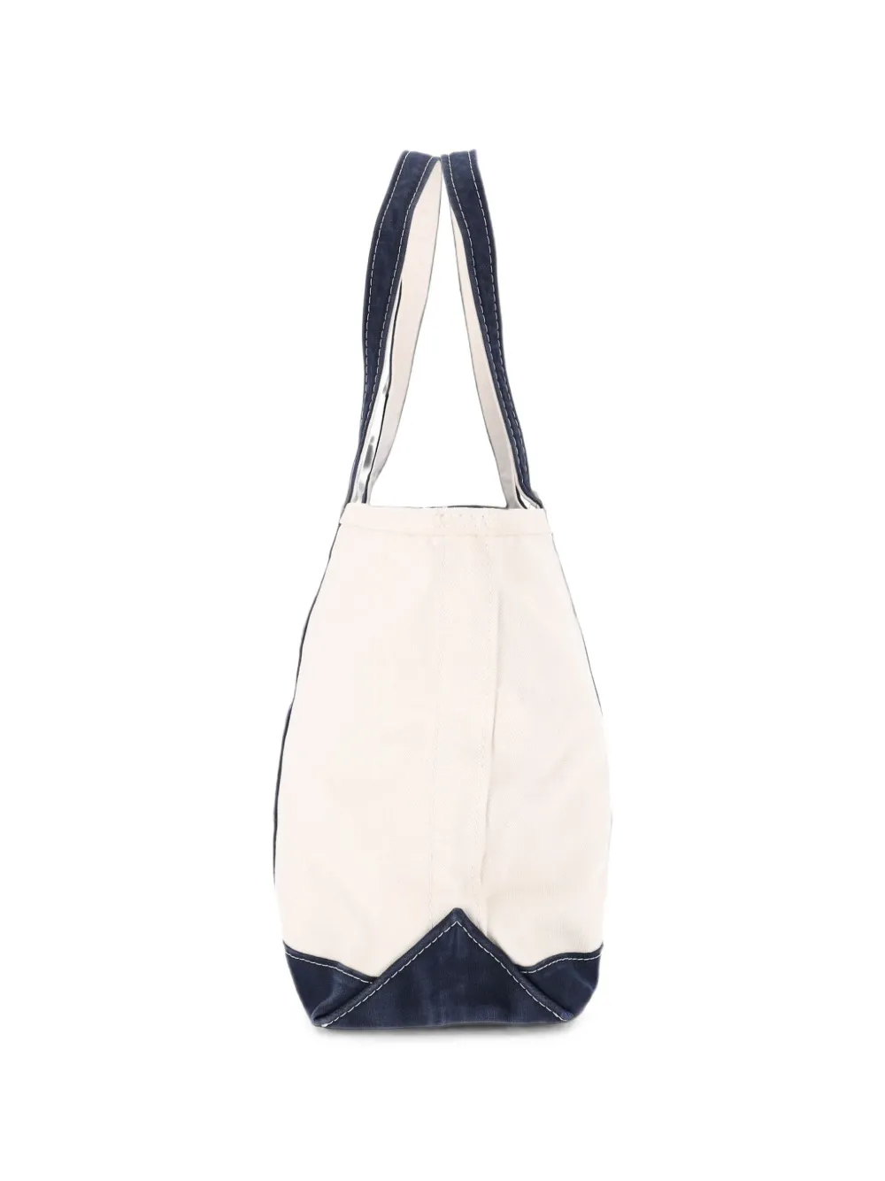 Polo Ralph Lauren Big Pony canvas shopper Beige
