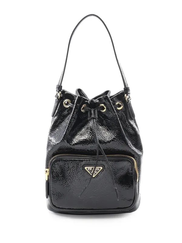 Prada Pre-Owned 2013-2026 ナプラ デュエット バケットバッグ