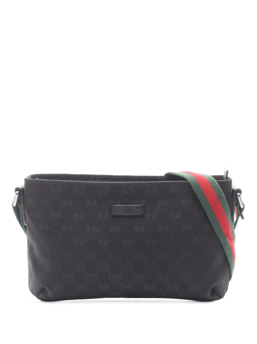 Gucci Pre-Owned 2000-2015 GG Canvas Web crossbody bag - Nero