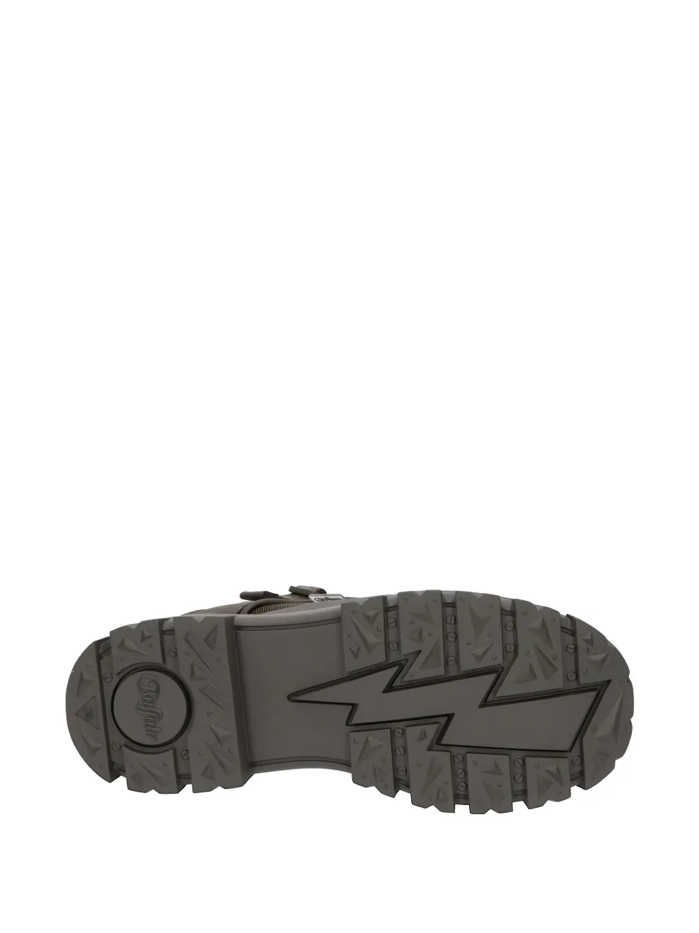 Buffalo Aspha Com1 combat boots met gesp Groen