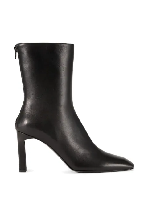 TOTEME square-toe ankle boots