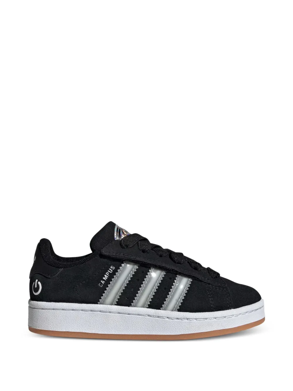 adidas Kids Campus gestreepte sneakers Zwart