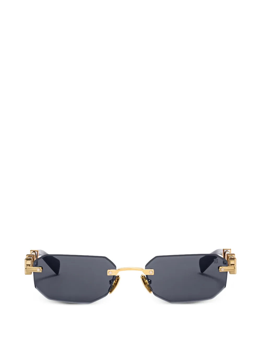 Balmain Arcade geometric-frame sunglasses - Oro
