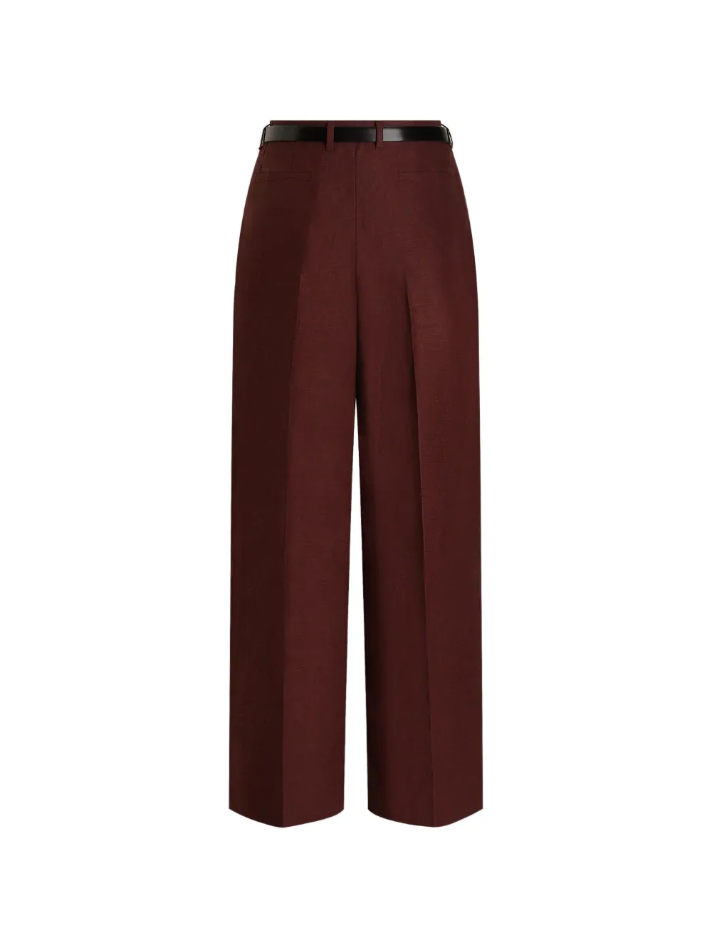 Dolce & Gabbana Plooibroek met ceintuur Rood