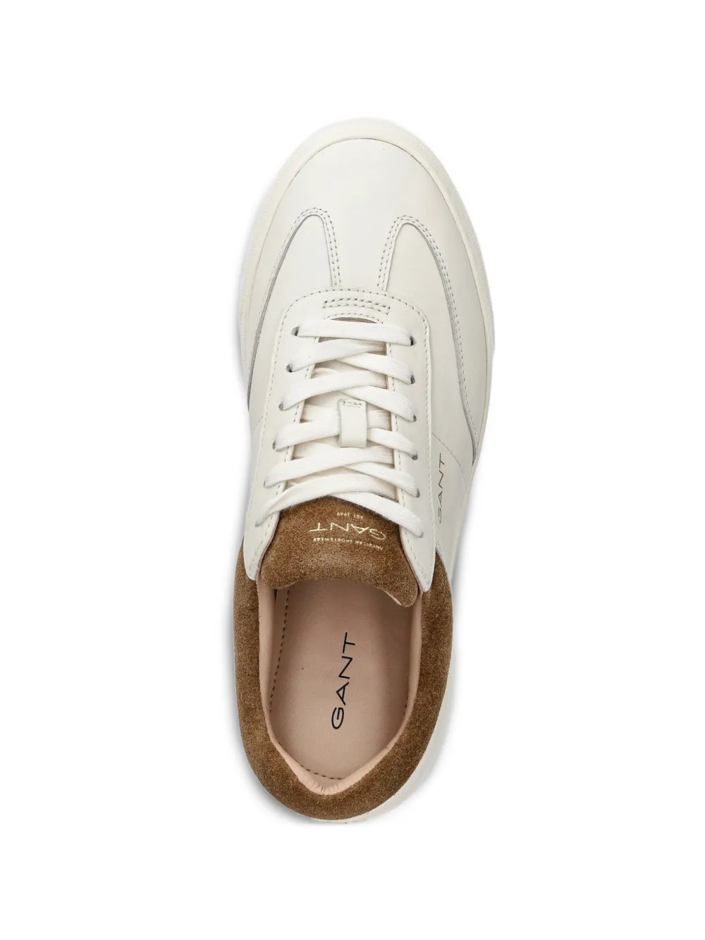 Gant suede-trim sneakers Beige