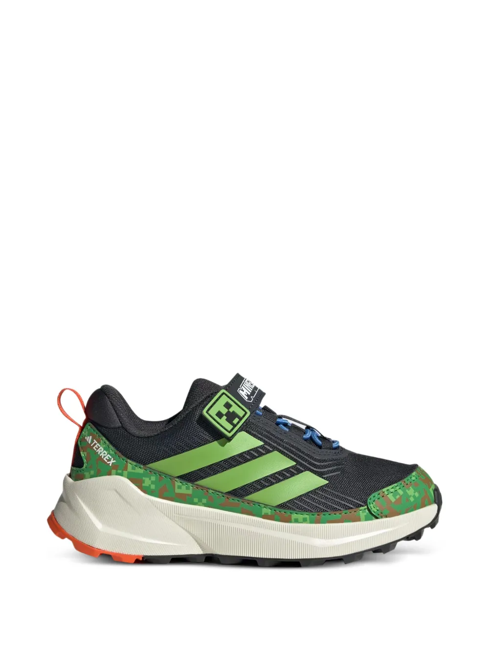 adidas Kids x Minecraft Terrex Trailmaker touch-strap sneakers Zwart