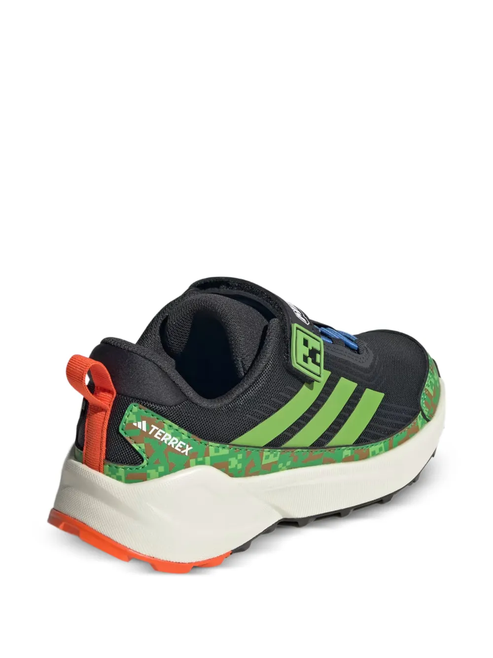 adidas Kids x Minecraft Terrex Trailmaker touch-strap sneakers Zwart